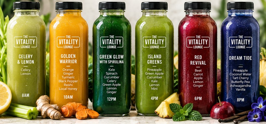 The Vitality Reset bottles